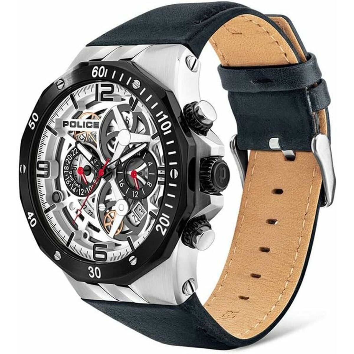 Horloge Heren Police PL.16065JSTB - 04 (Ø 46 mm) - Klokken, Heren - Police