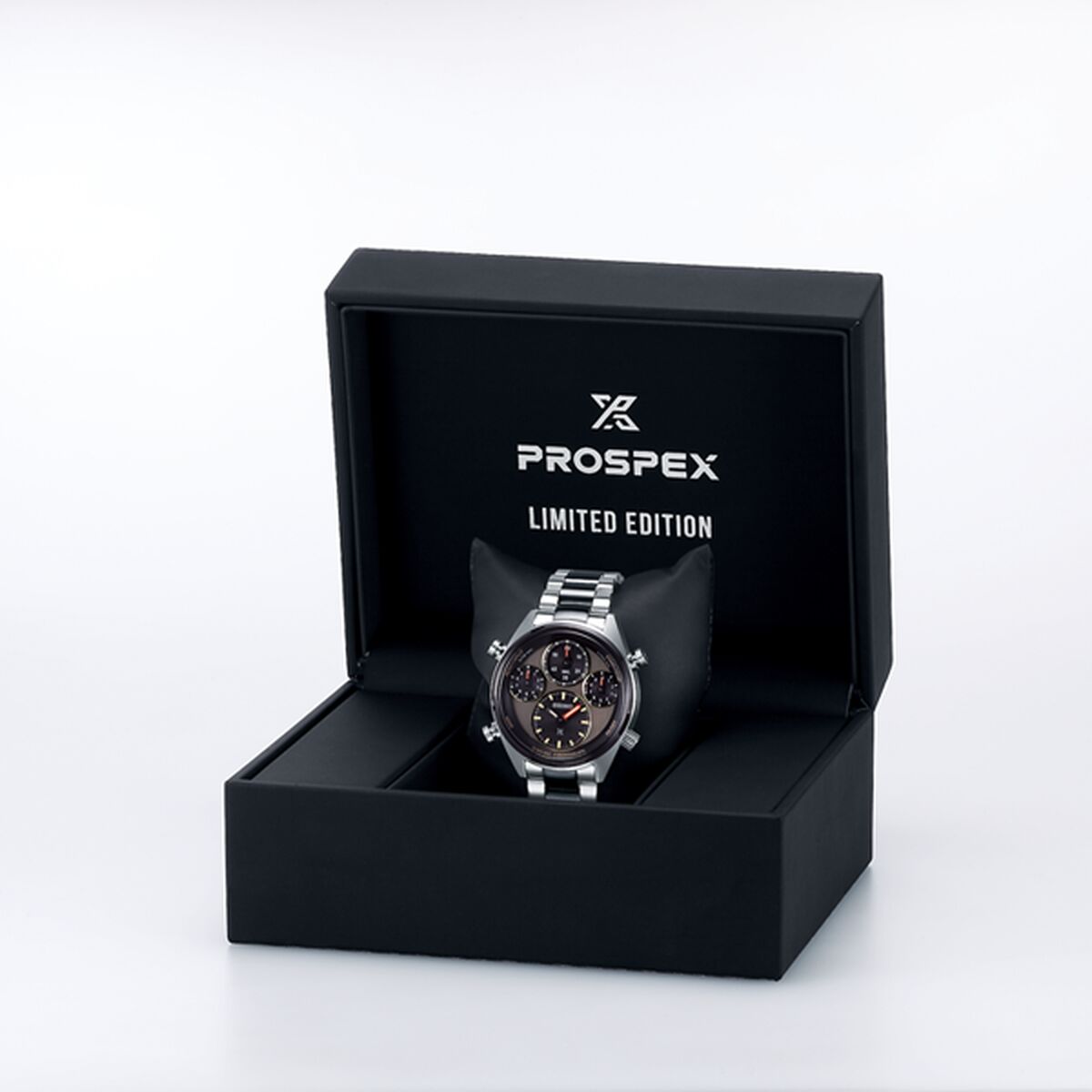 Seiko SFJ005P1 Herenhorloge - Solar Saffier ø 42 mm - Klokken, Heren - Seiko