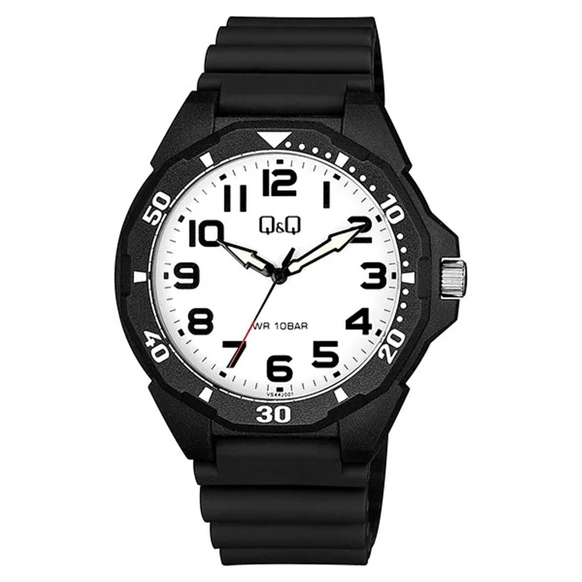 Horloge Heren Q&Q GENT ONLY TIME (Ø 43 mm)