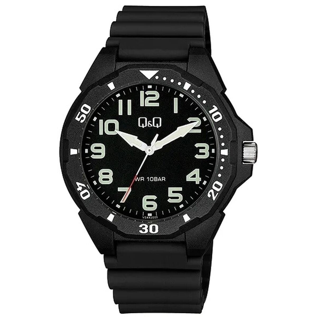 Horloge Heren Q&Q GENT ONLY TIME (Ø 43 mm) - Klokken, Heren - Q&Q