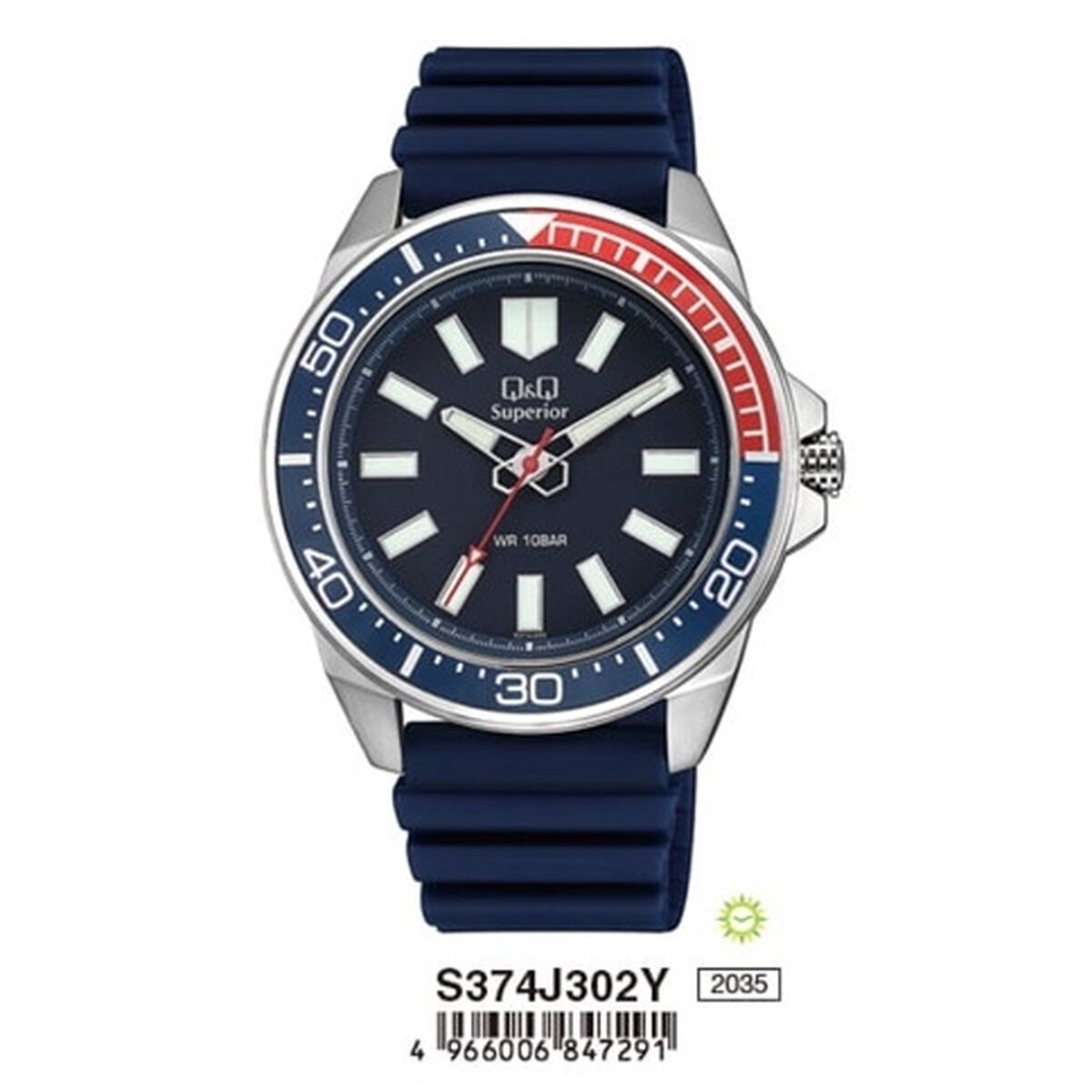 Horloge Heren Q&Q SUPERIOR (Ø 44 mm) - Klokken, Heren - Q&Q