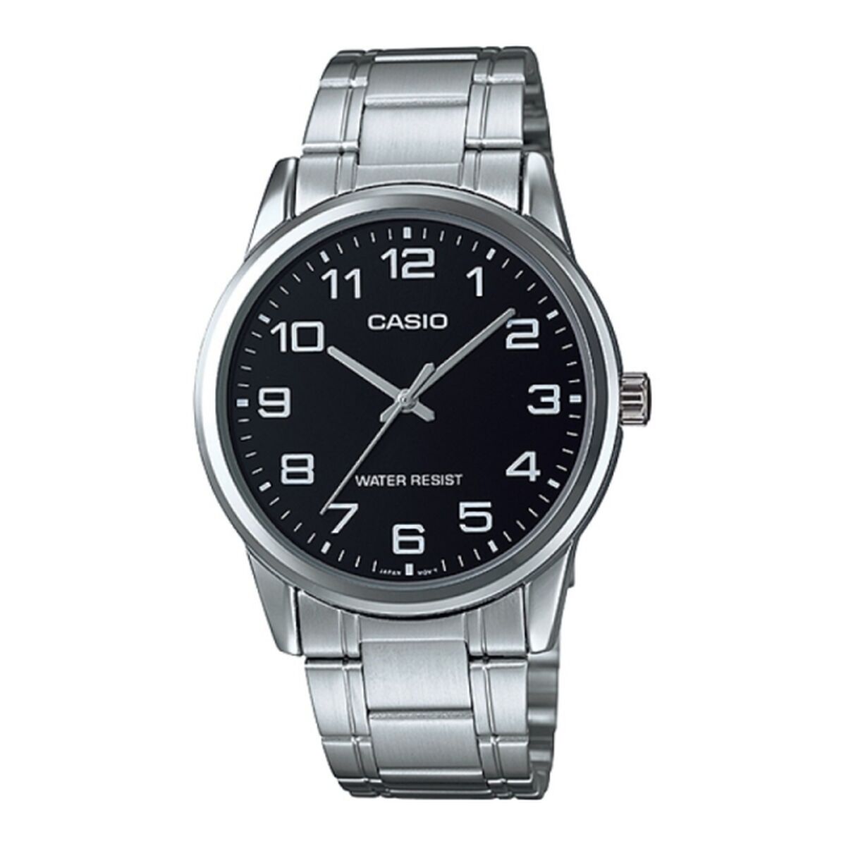 Horloge Uniseks Casio COLLECTION Zwart Zilverkleurig (Ø 38 mm) - Klokken, Unisex voor volwassenen - Casio
