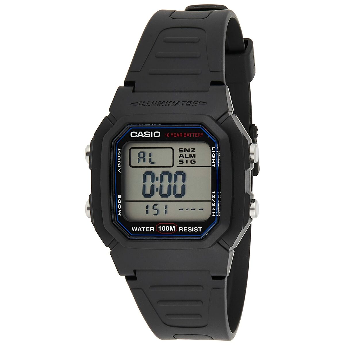 Horloge Heren Casio W - 800H - 1AVES - Klokken, Heren - Casio