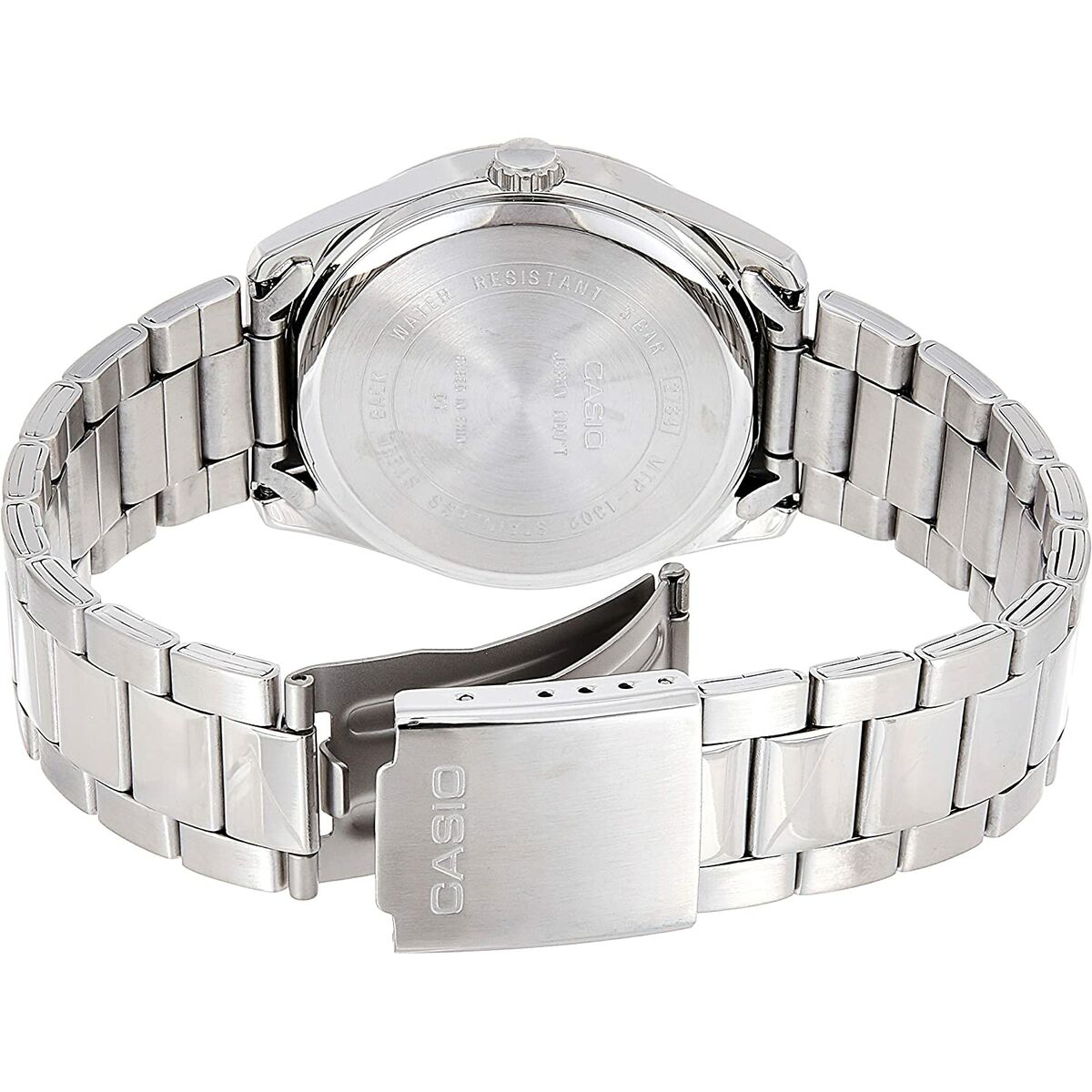 Horloge Heren Casio DATE Zwart Zilverkleurig (Ø 39 mm) - Klokken, Heren - Casio