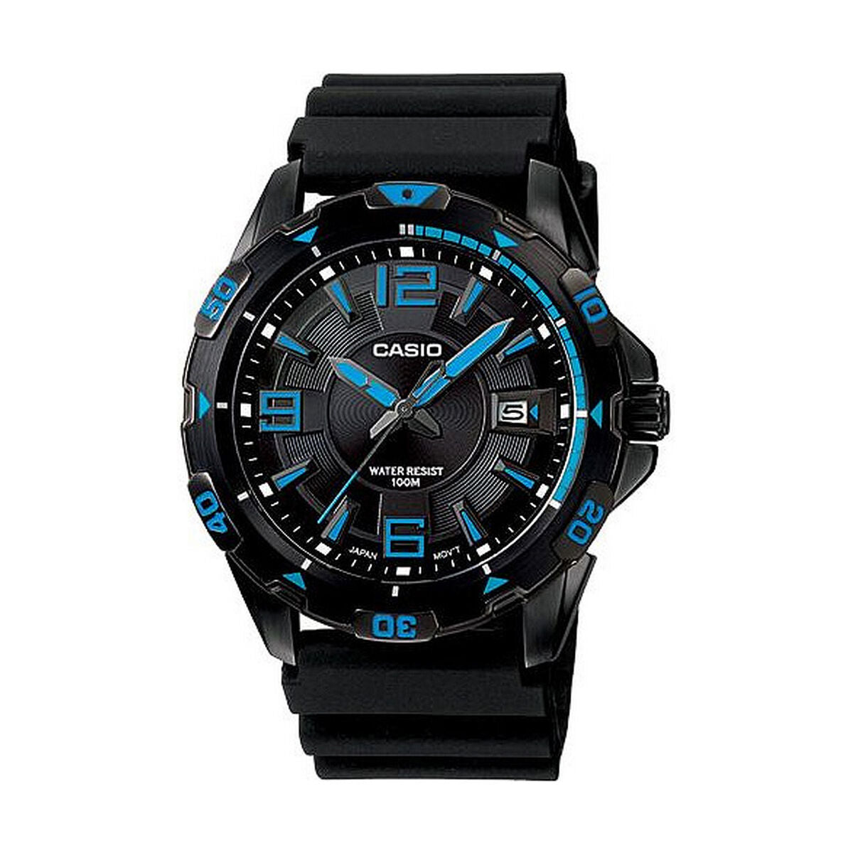 Horloge Heren Casio MTD-1065B-1A1 Zwart (Ø 45 mm)