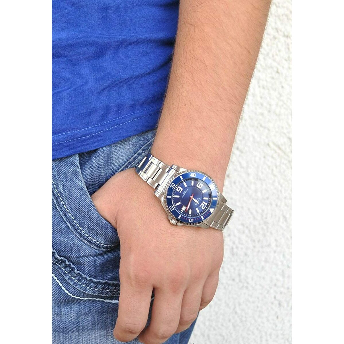 Horloge Heren Casio LTP - 1280SG - 9AEF Goud Zilverkleurig - Klokken, Heren - Casio