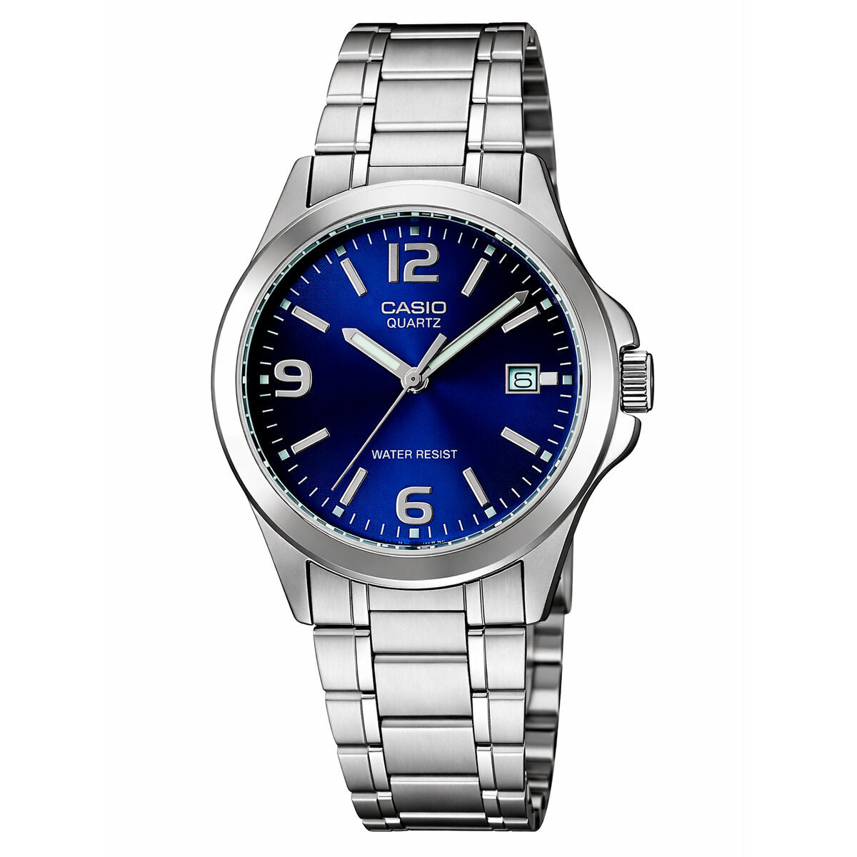 Horloge Heren Casio MTP - 1215A - 2A Zilverkleurig - Klokken, Heren - Casio