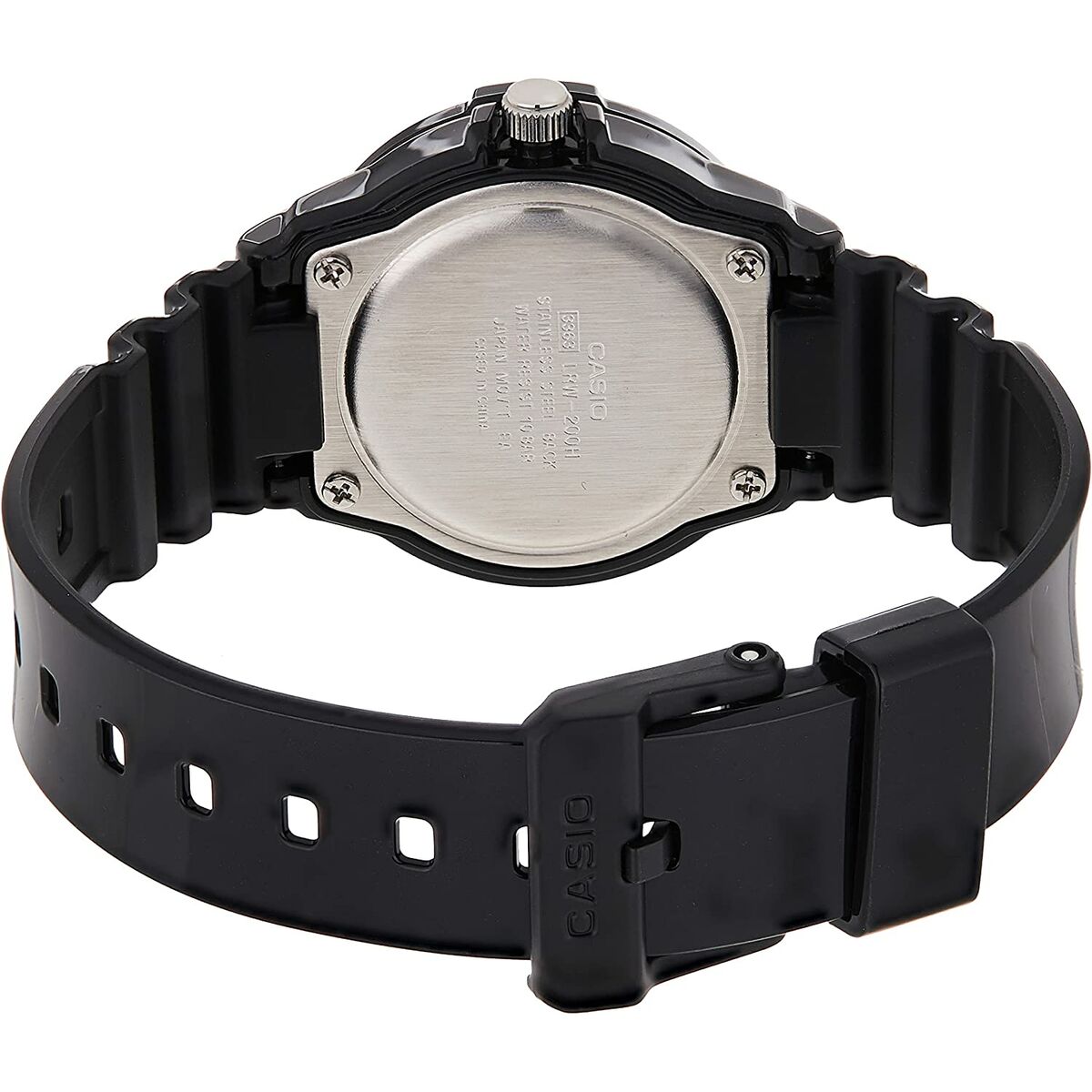 Horloge Dames Casio LADY DIVER - FULL BLACK (Ø 34 mm) - Klokken, Vrouwen - Casio