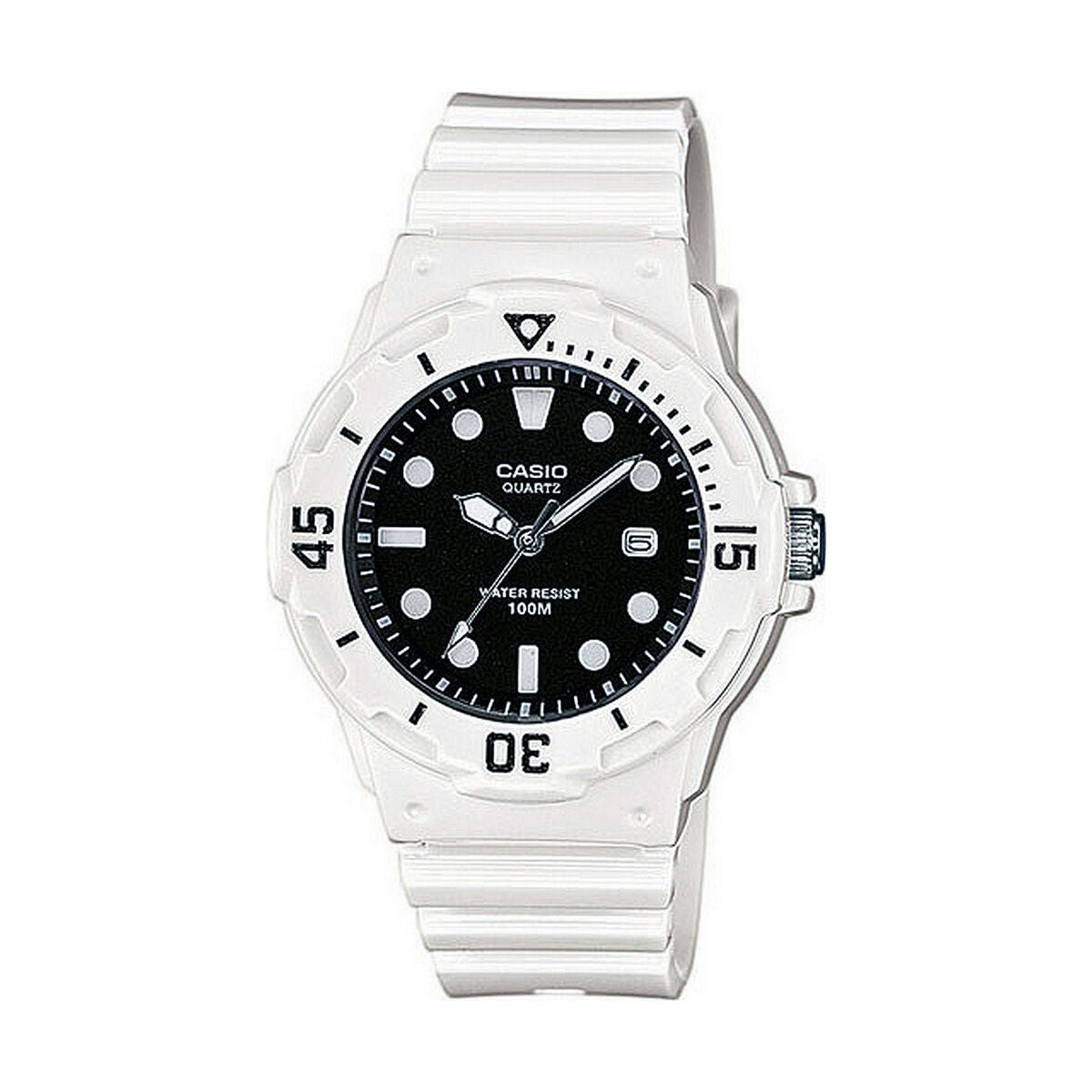Horloge Dames Casio COLLECTION Wit (Ø 34 mm) - Klokken, Vrouwen - Casio