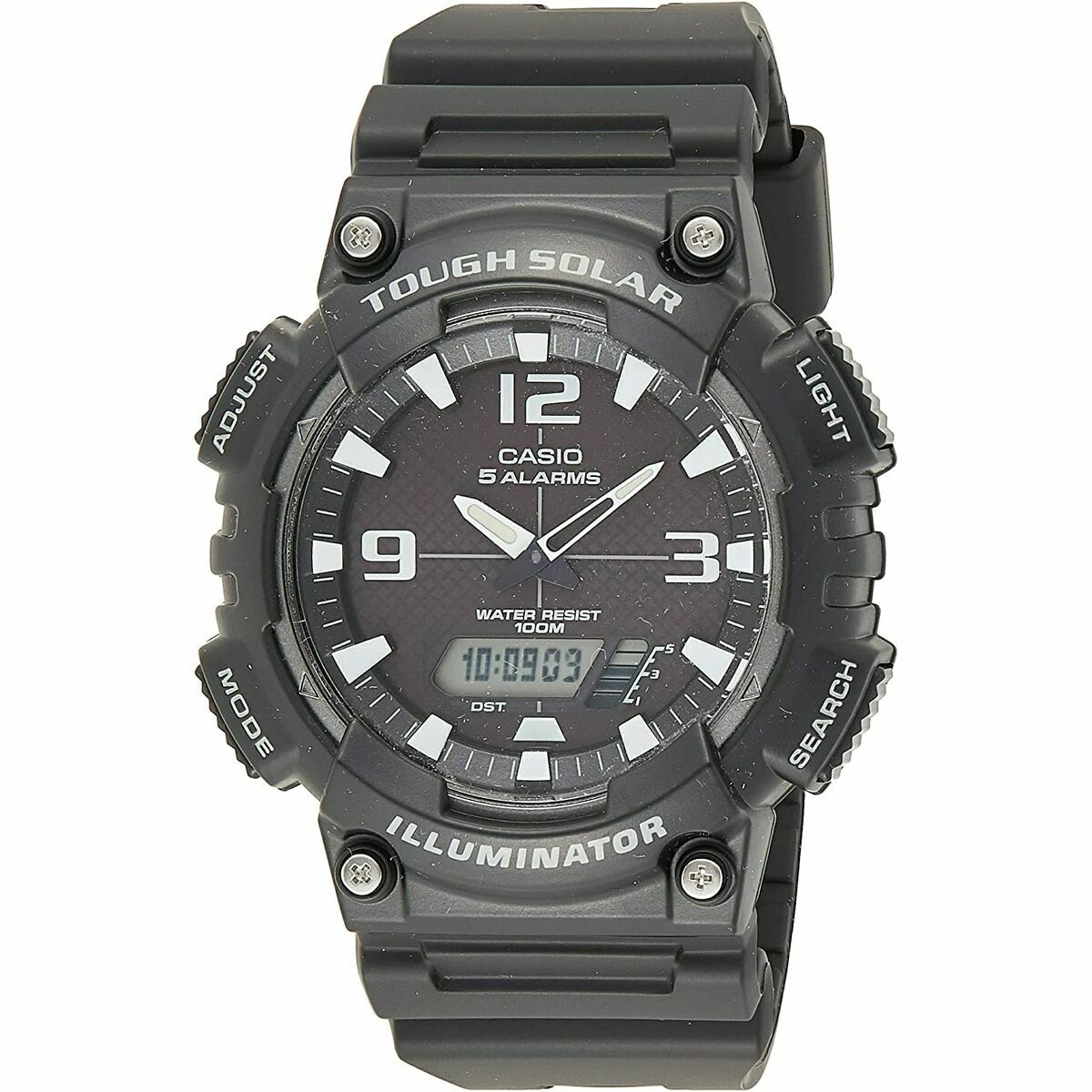 Horloge Uniseks Casio AQ - S810W - 1AVEF Zwart (Ø 48 mm) (Ø 47 mm) - Klokken, Unisex voor volwassenen - Casio