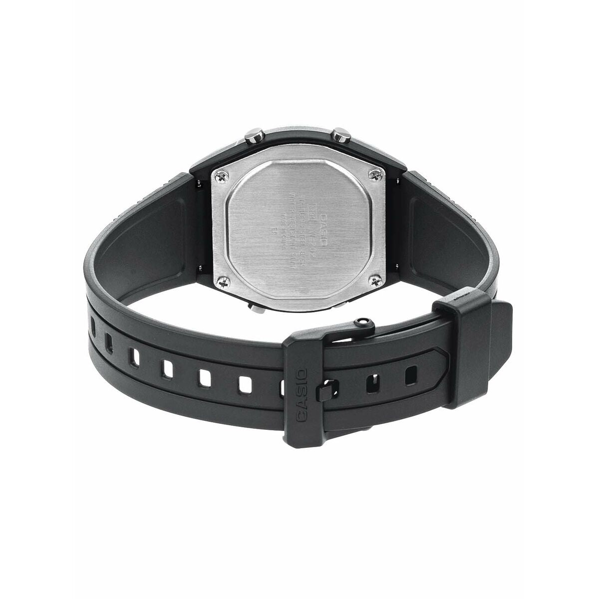 Horloge Heren Casio W - 202 - 1AVEF Zwart Digitaal - Klokken, Heren - Casio