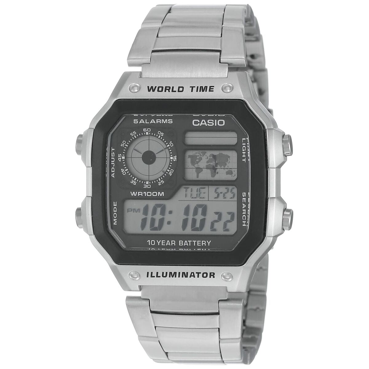 Horloge Heren Casio ILLUMINATOR WORLDTIME
