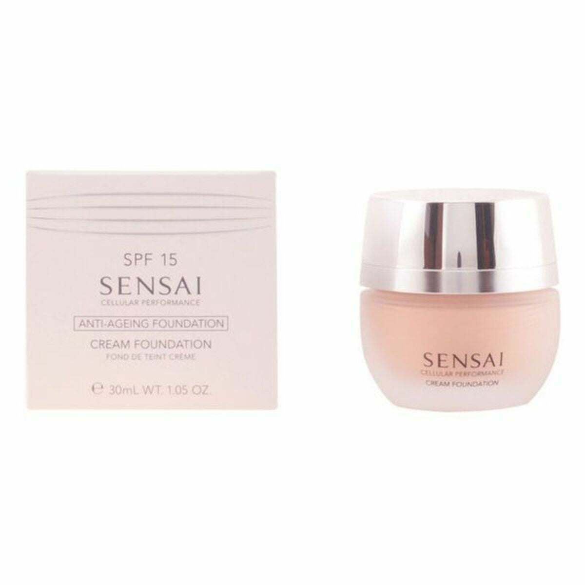 Crème Make-up Basis Sensai 2524933 30 ml Beige Spf 15