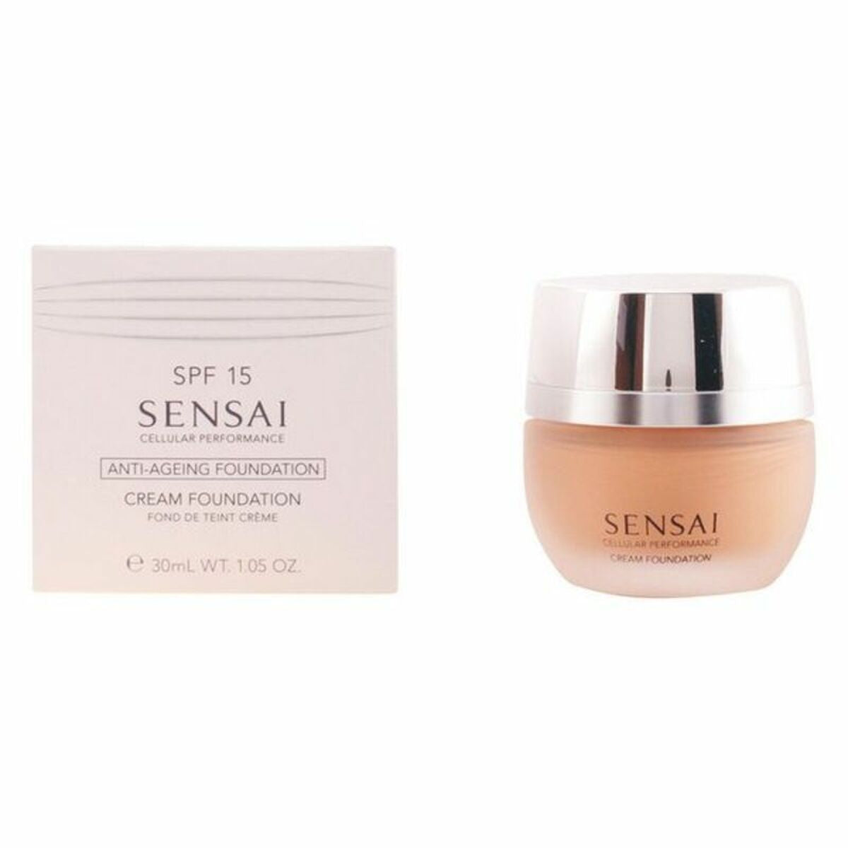 Vloeibare Foundation Make - up Kanebo Sensai Cp cf 25 Cf25 - Topaz Beige Spf 15 30 ml - Schoonheid, Make - up - Kanebo