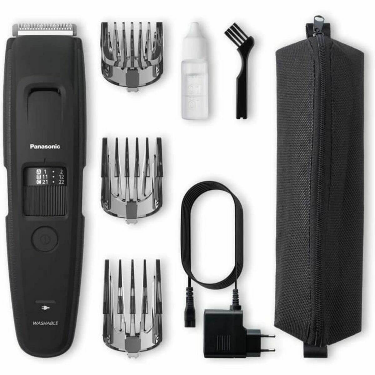 Baard en haar trimmer Panasonic ER-GB86-K503 0,5-30 mm (3 Stuks)