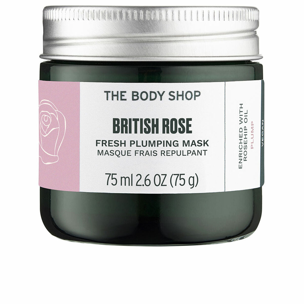 Hydraterend Masker The Body Shop BRITISH ROSE 75 ml
