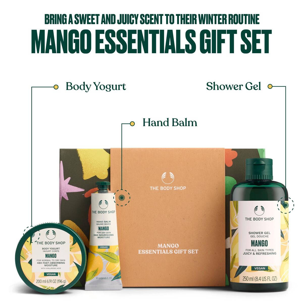Cosmeticaset voor Dames The Body Shop THE BODY SHOP MANGO - Schoonheid, Huidverzorging - The Body Shop