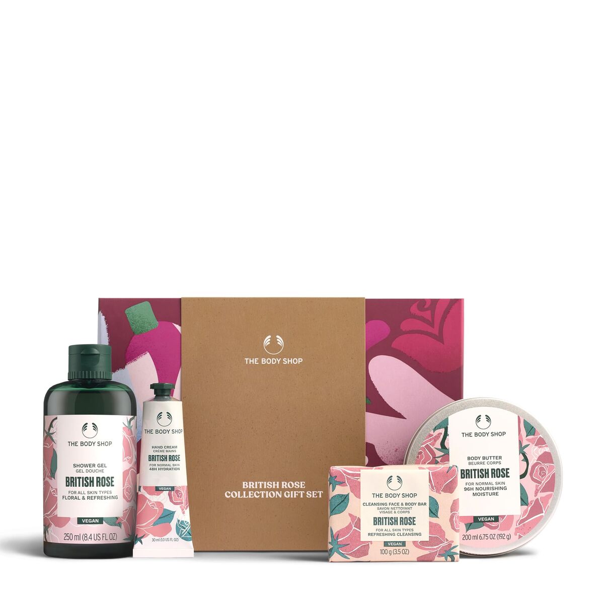 Hygiëneset The Body Shop BRITISH ROSE
