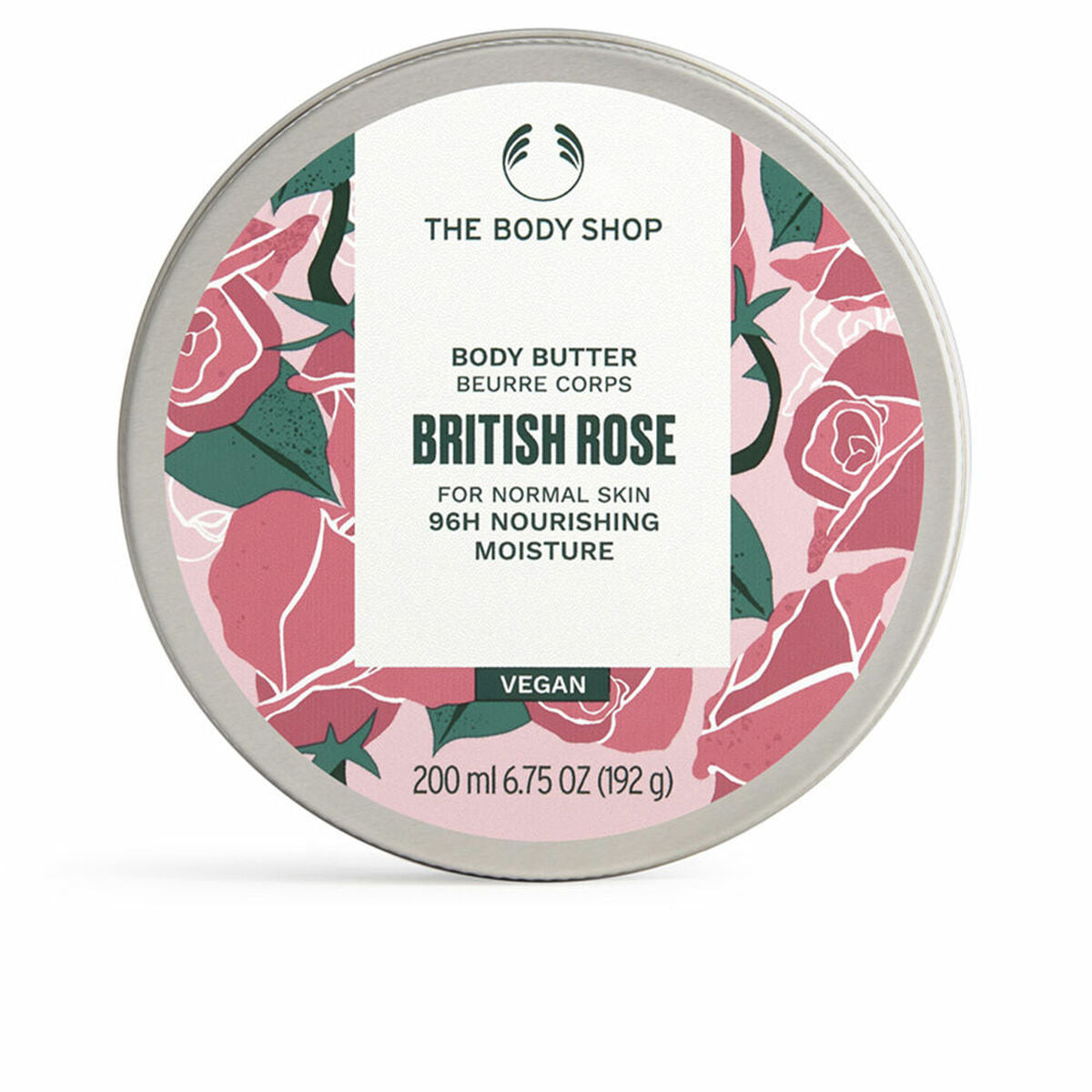 Lichaamsboter The Body Shop BRITISH ROSE 200 ml