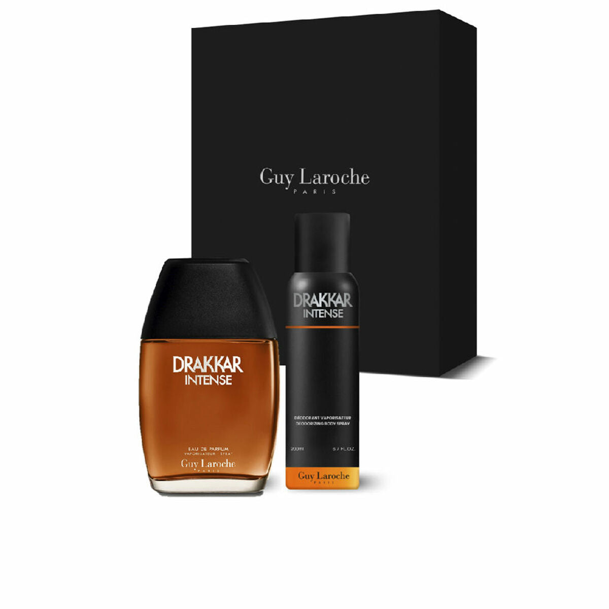 Parfumset voor Heren Guy Laroche DRAKKAR INTENSE EDP 2 Onderdelen - Schoonheid, Parfums en geuren - Guy Laroche