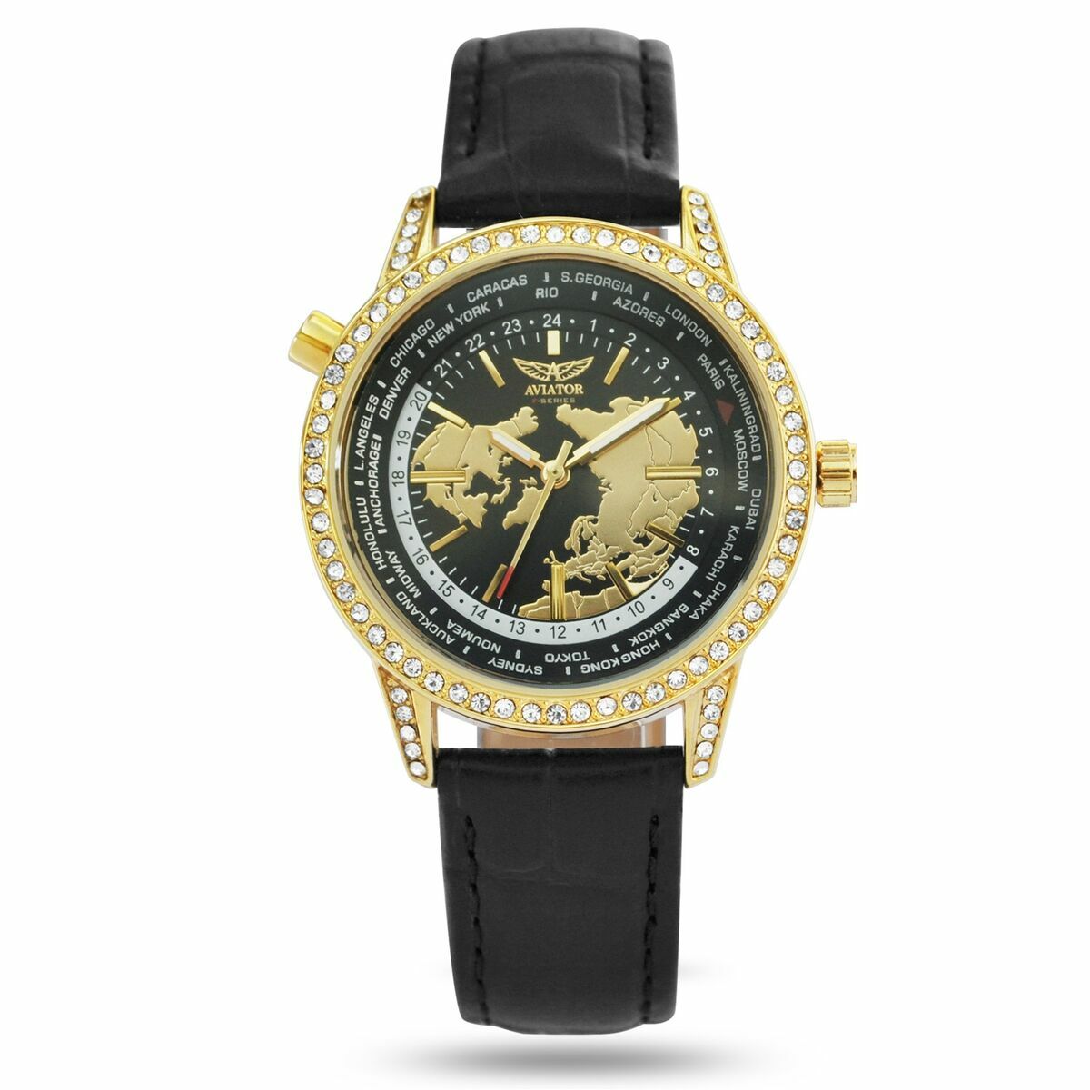 Horloge Dames Aviator AVW8633L03 (Ø 38 mm) - Klokken, Vrouwen - Aviator