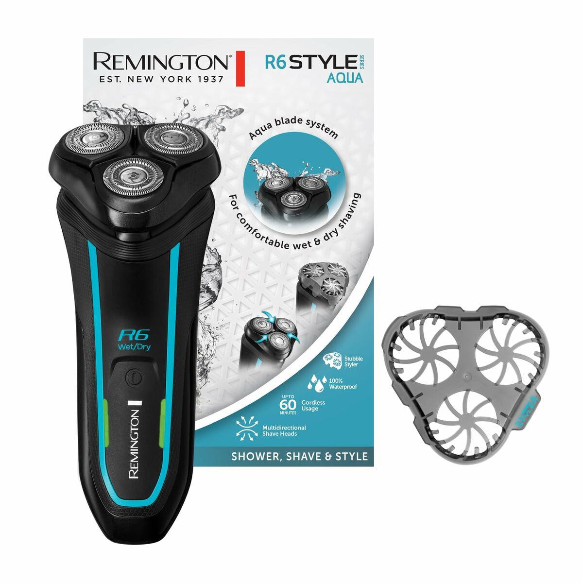 Elektrisch sScheerapparaat Remington R6 STYLE AQUA WET&DRY R6000