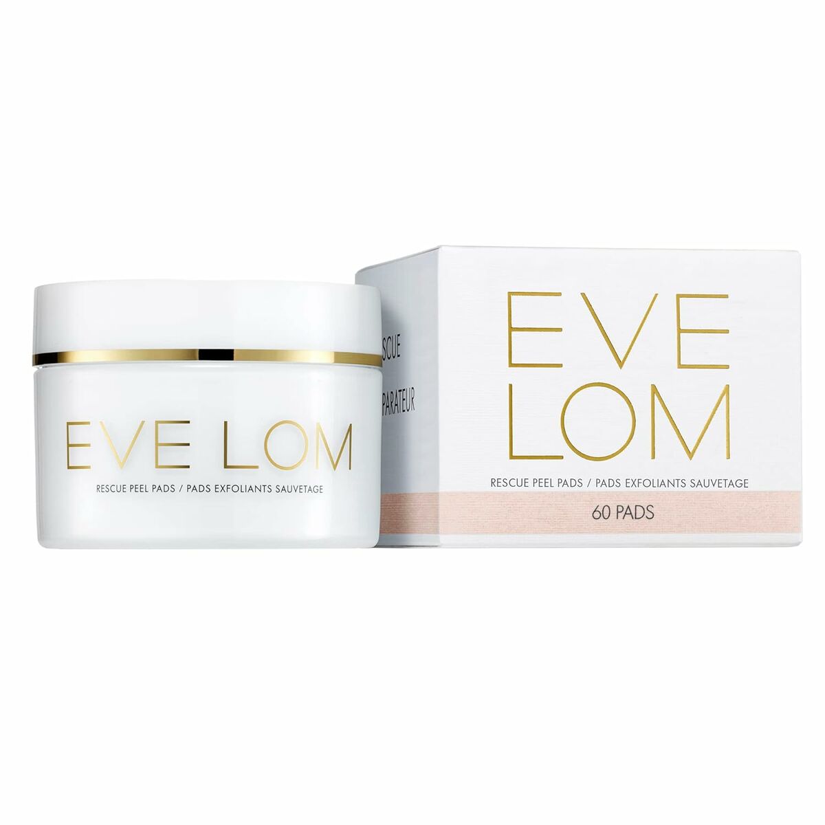 Wattenschijfjes Eve Lom Rescue Scrub 60 Stuks - Schoonheid, Huidverzorging - Eve Lom