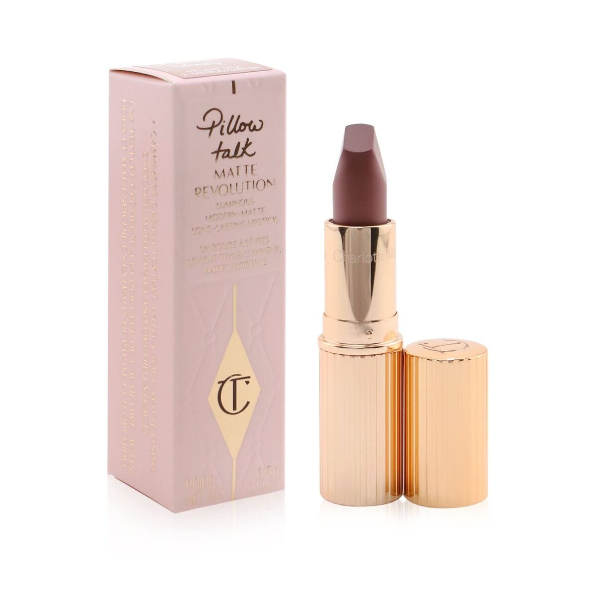 Lippenstift Charlotte Tilbury MATTE REVOLUTION Pillow Talk Medium 3,5 g - Schoonheid, Make - up - Charlotte Tilbury