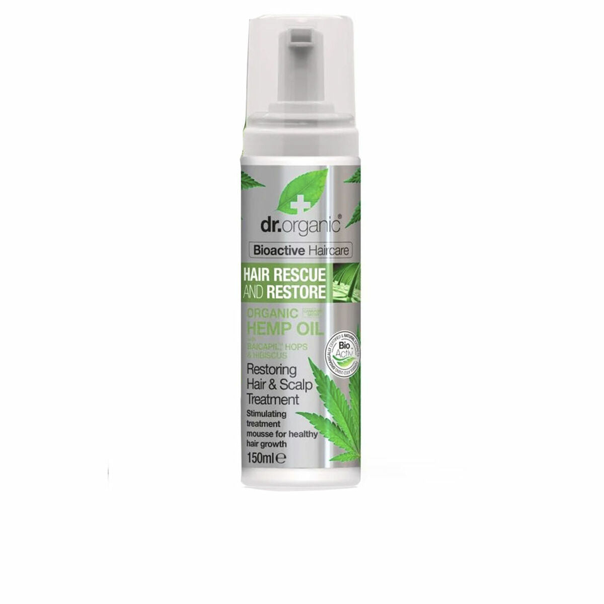 Anti-Haarverlies Kuur Dr.Organic RESCUE & RESTORE 150 ml