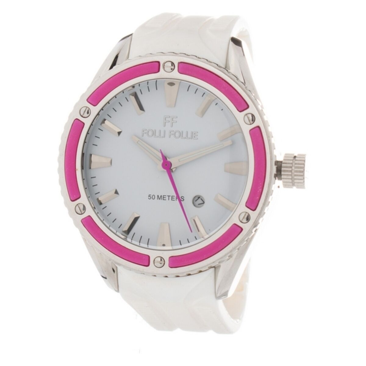 Horloge Dames Folli Follie WF0T027ZDP_WHITE (Ø 45 mm)