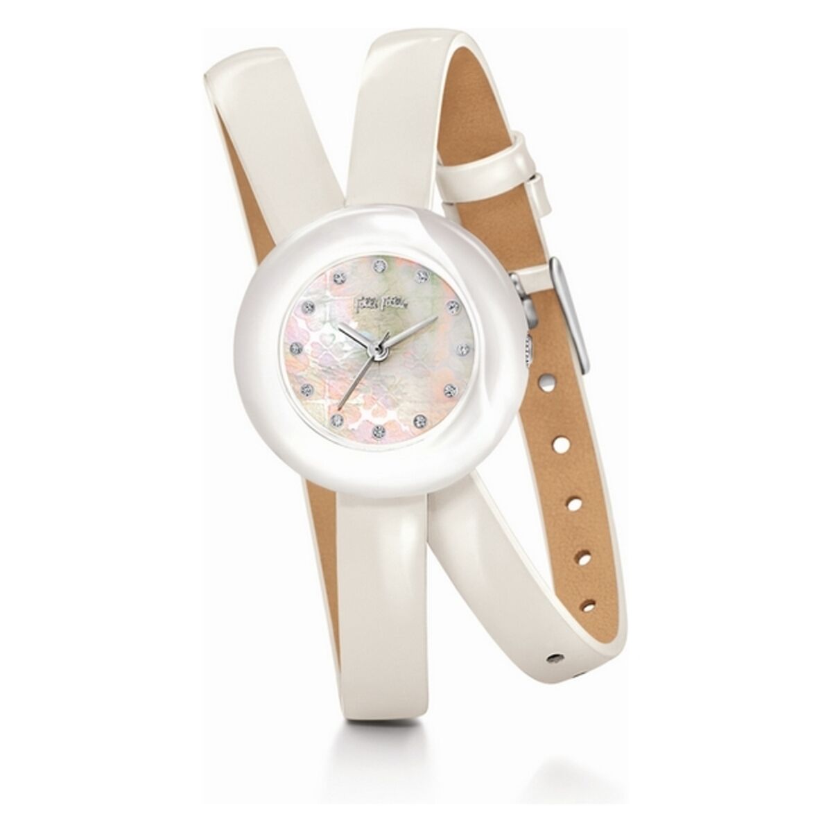 Horloge Dames Folli Follie WF13F030SSW_WHITE (Ø 28 mm)