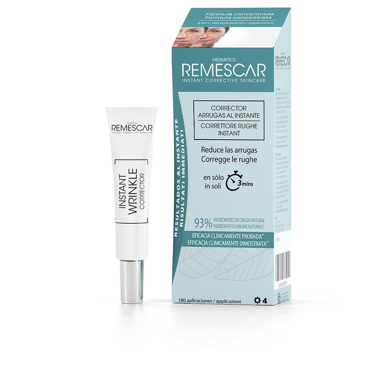 Anti - Rimpel voor Ogen Remescar REMESCAR CUIDADO FACIAL 8 ml - Schoonheid, Huidverzorging - Remescar