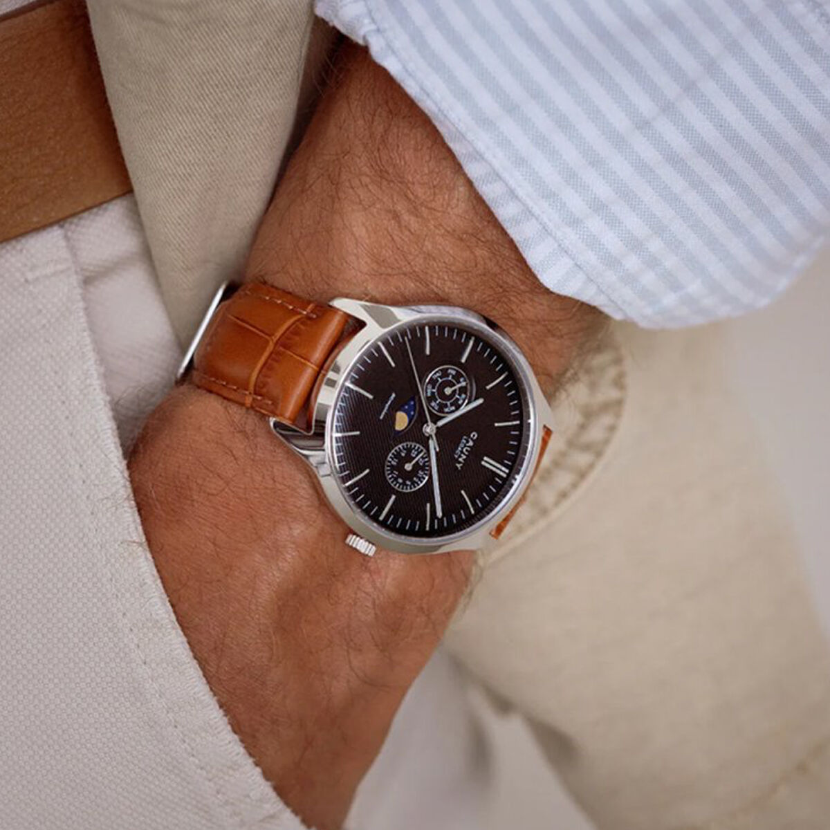 Horloge Heren Cauny CLM006 - Klokken, Heren - Cauny