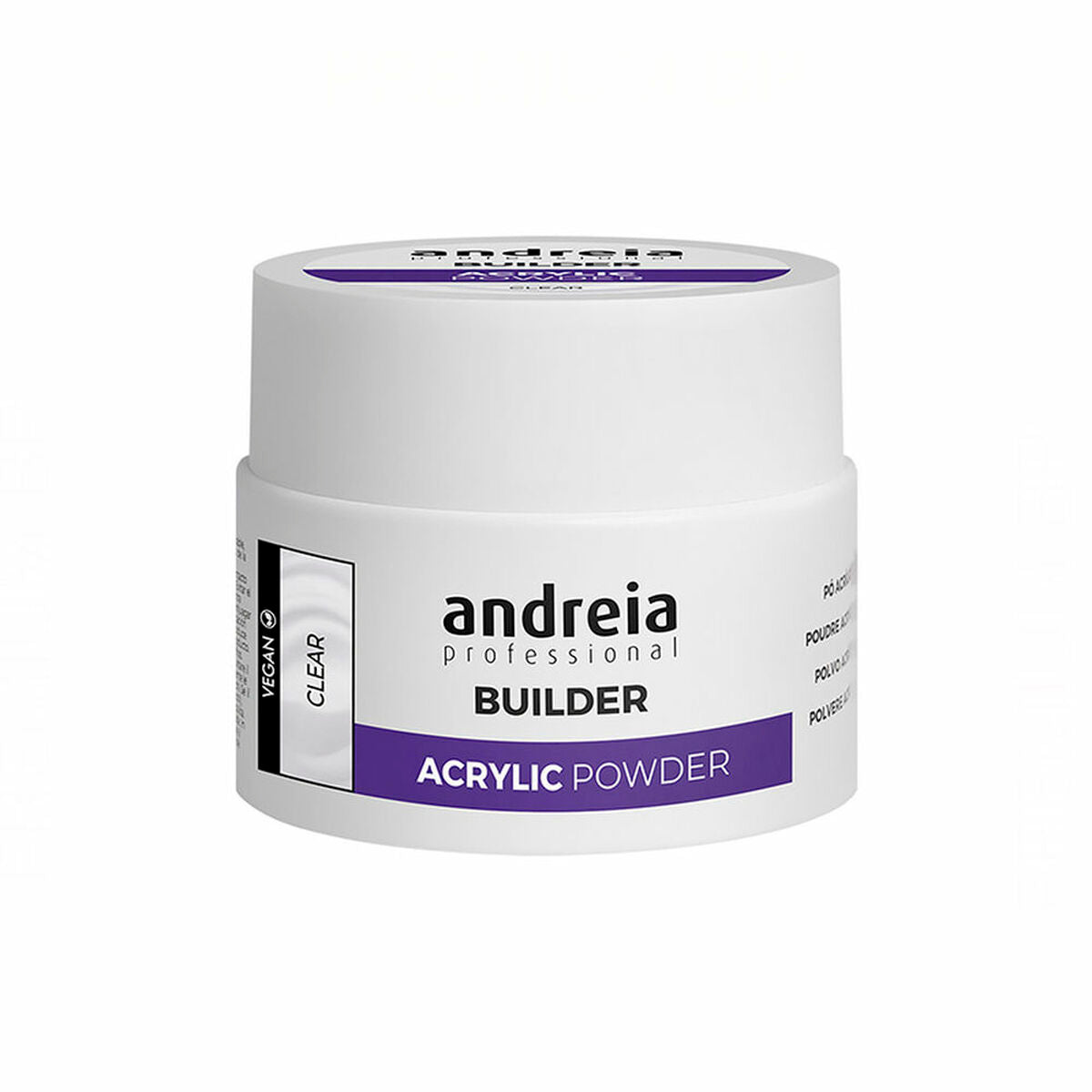 Gellak Professional Builder Acrylic Powder Andreia Professional Builder Clear (35 g) - Schoonheid, Manicure en pedicure - Andreia