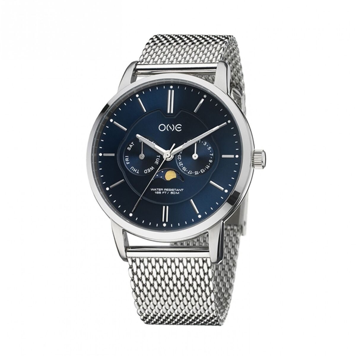 Horloge Heren ONE OG7763AM92B Zilverkleurig - Klokken, Heren - ONE