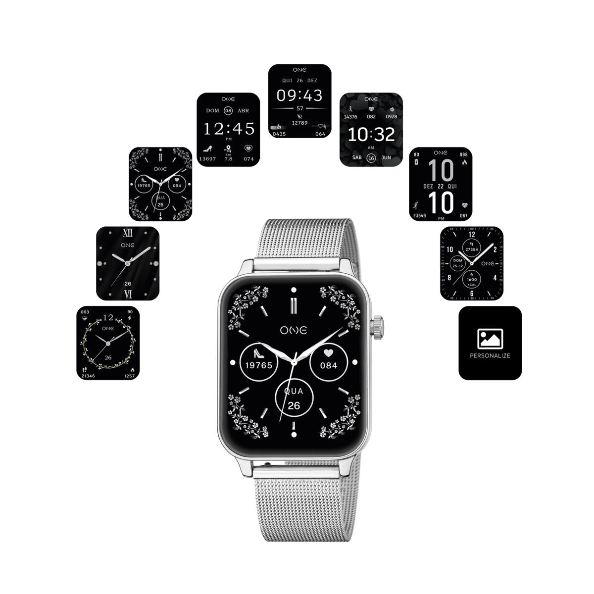 Smartwatch ONE OSW4197SM61L Vrouw - Elektronica - ONE