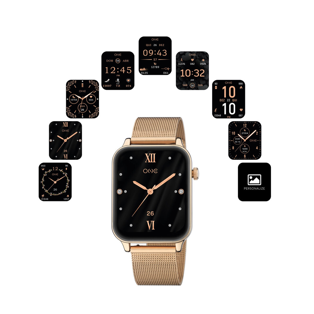 Smartwatch ONE OSW4197RM61L Vrouw - Elektronica - ONE