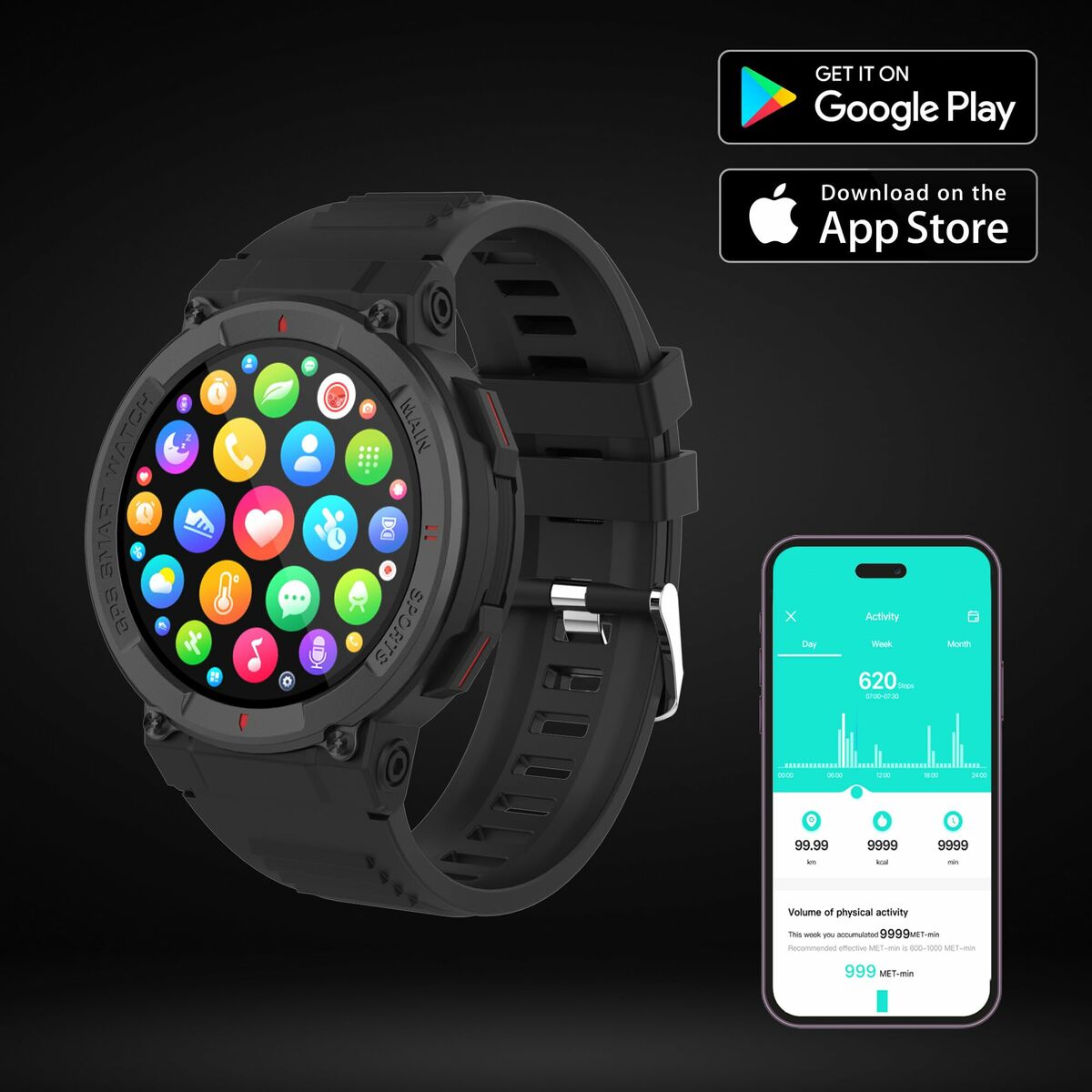 Smartwatch Denver Electronics SWG339 - Elektronica - Denver Electronics