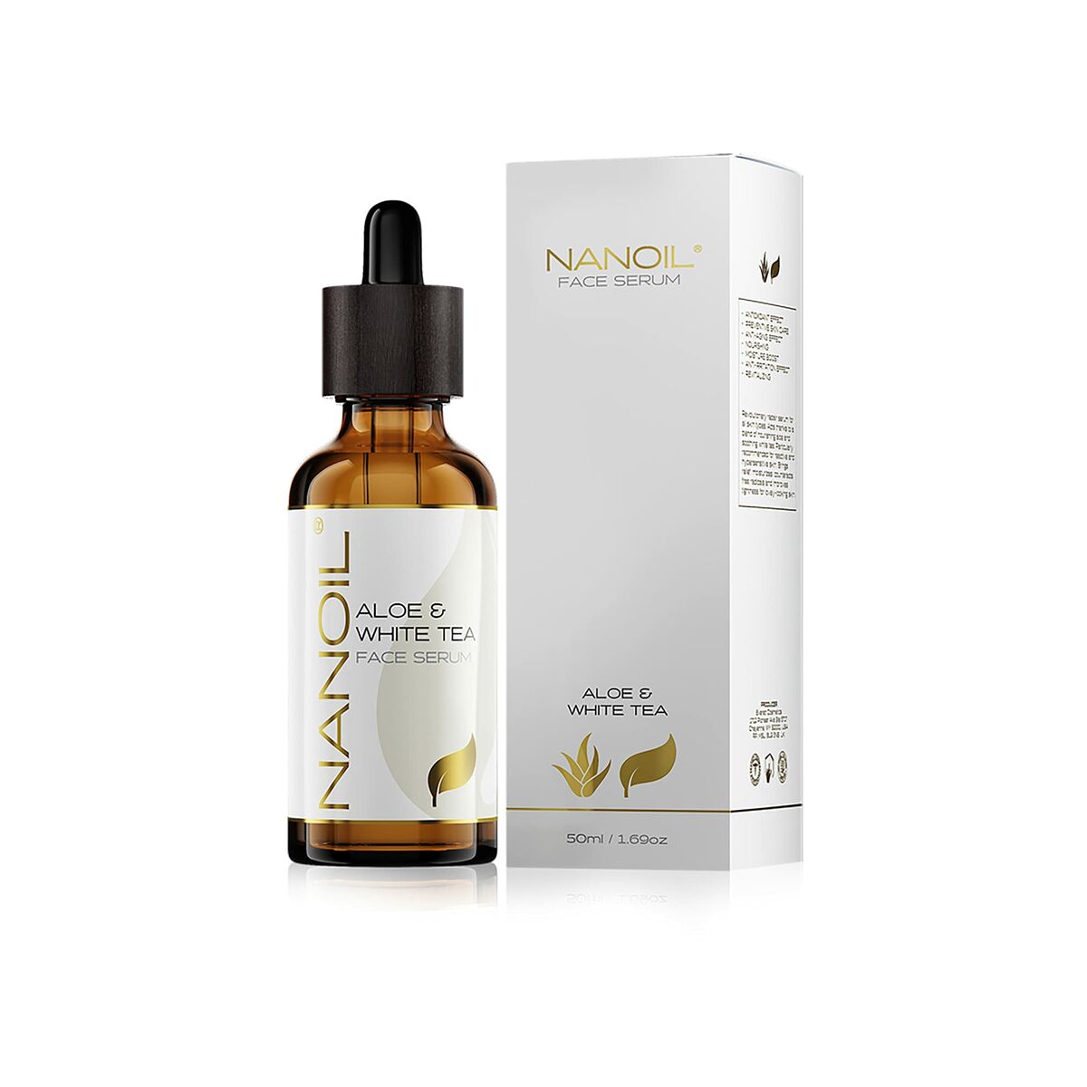 Antioxidant Serum Nanoil Face Serum 50 ml - Schoonheid, Huidverzorging - Nanoil