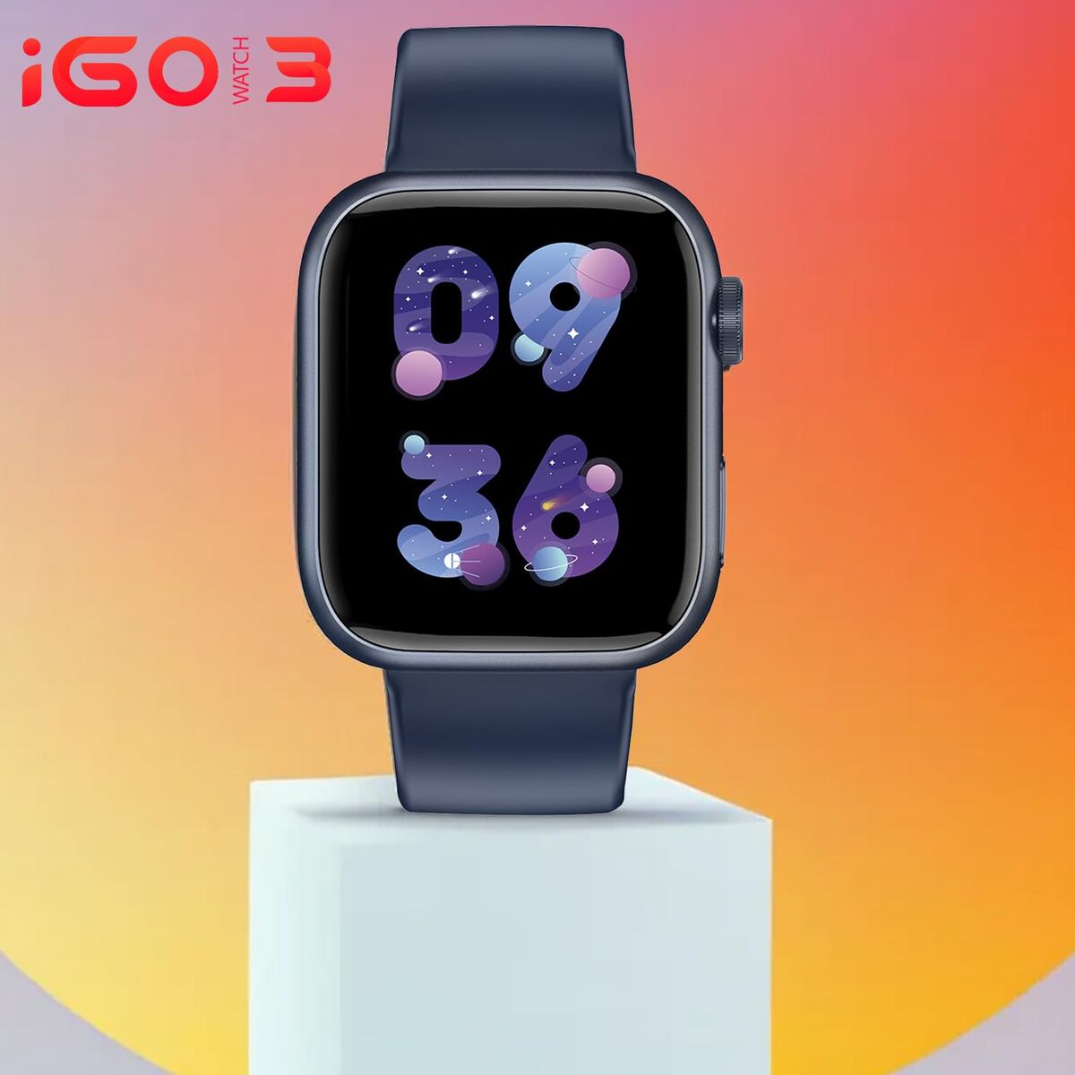 Smartwatch Forever IGo Watch 3 JW - 500 Blauw 1,83" - Elektronica - Forever