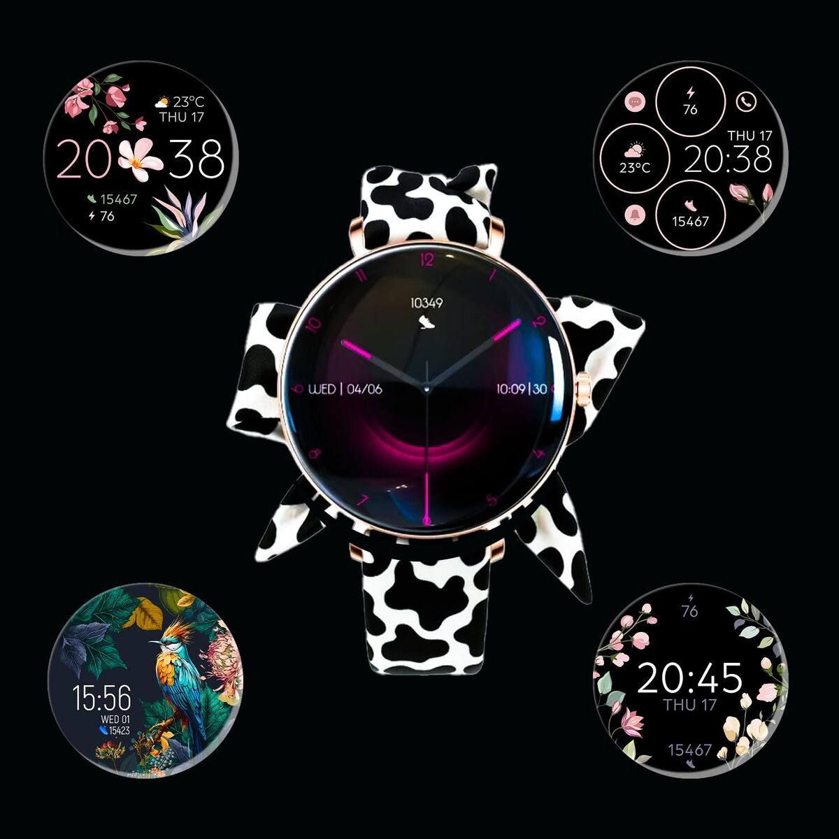 Smartwatch Forever GSM193533 Roze 1,43"