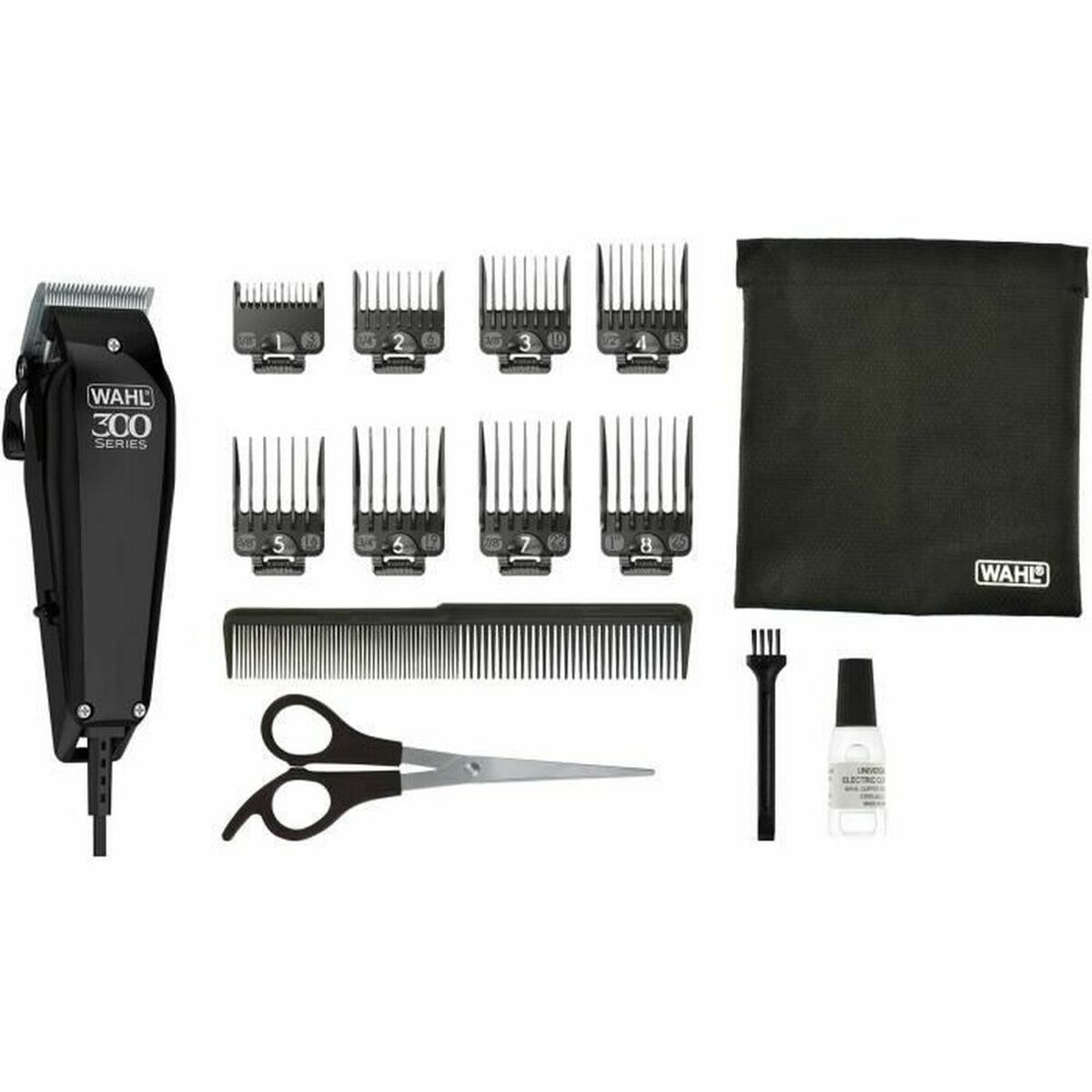 Baard en haar trimmer Wahl Home Pro 300 Zwart Accessoires - Schoonheid, Haarverzorging - Wahl