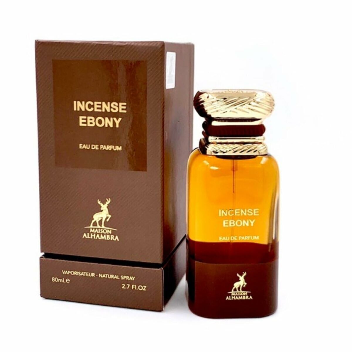 Uniseks Parfum Maison Alhambra Incense Ebony EDP 80 ml