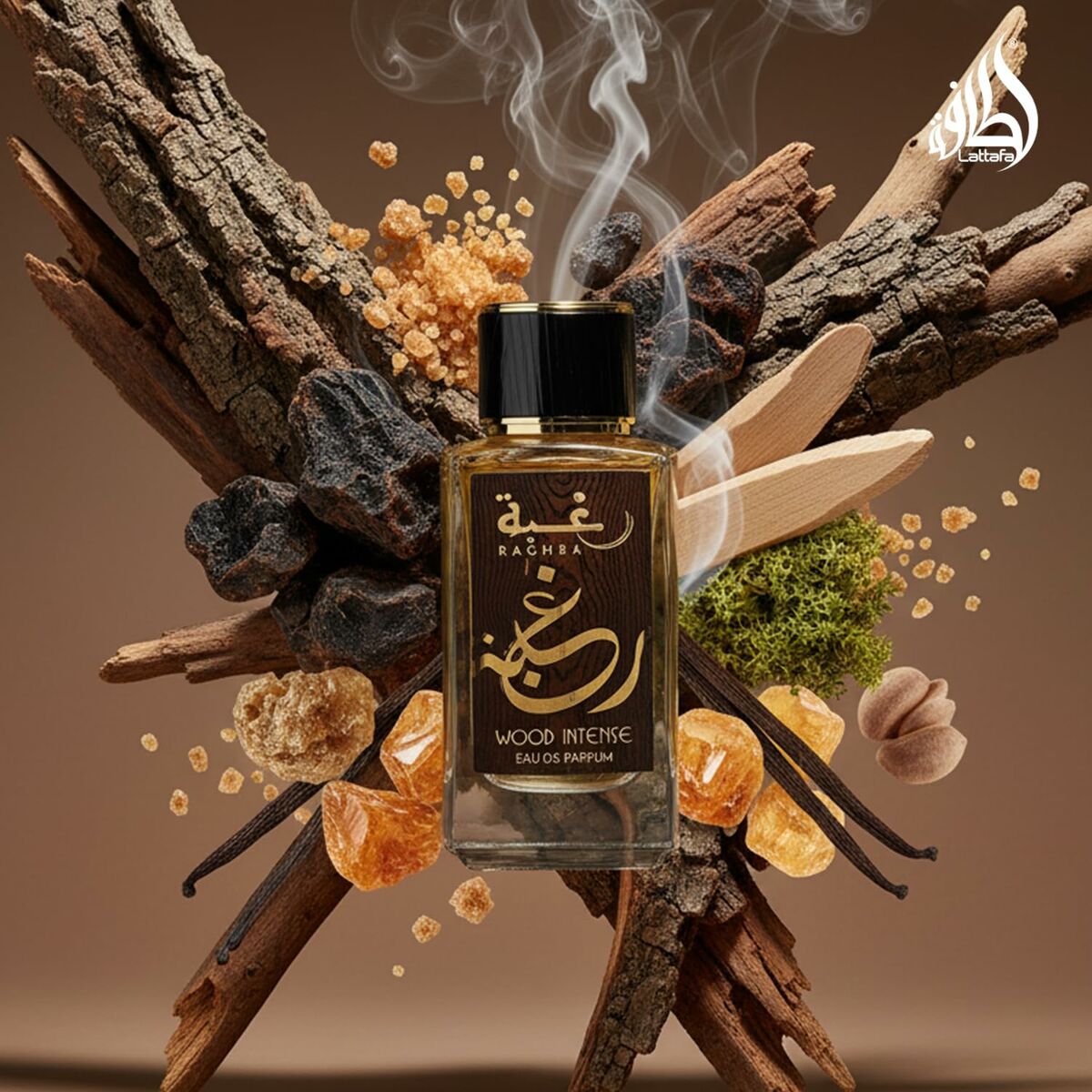 Herenparfum Lattafa Raghba Wood Intense EDP 100 ml