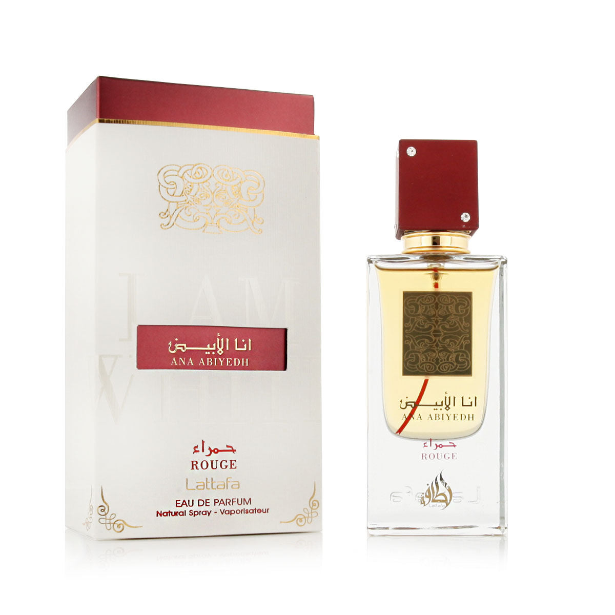 Uniseks Parfum Lattafa ANA ABIYEDH Ana Abiyedh Rouge EDP 60 ml