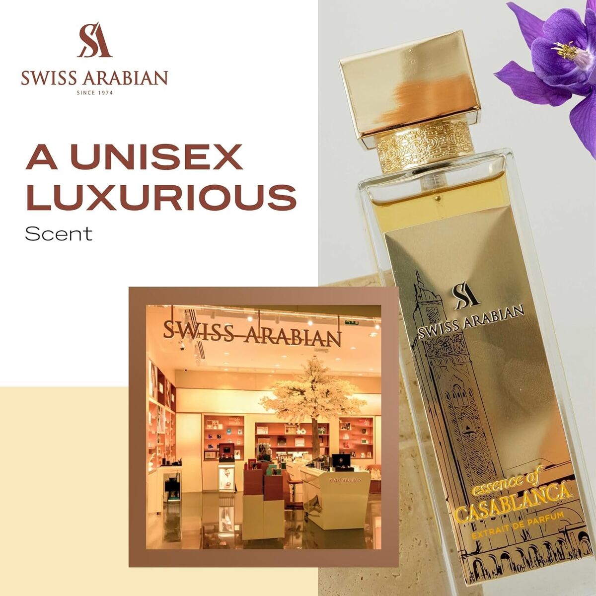 Uniseks Parfum Swiss Arabian ESSENCE OF CASABLANCA 100 ml - Schoonheid, Parfums en geuren - Swiss Arabian