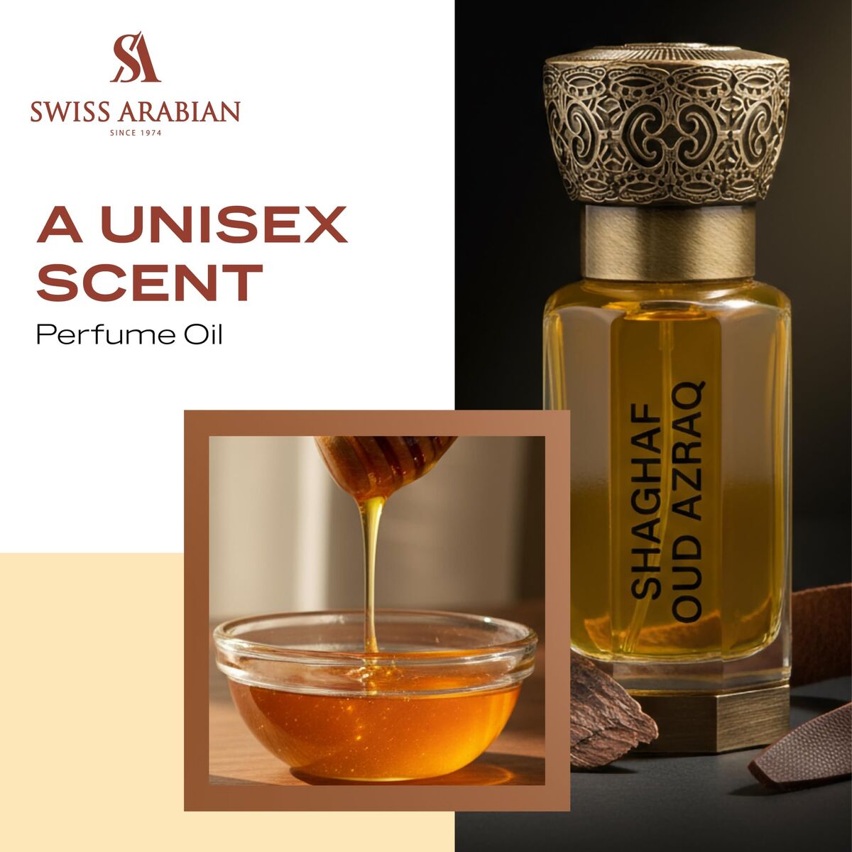 Uniseks Parfum Swiss Arabian SHAGHAF OUD - Schoonheid, Parfums en geuren - Swiss Arabian