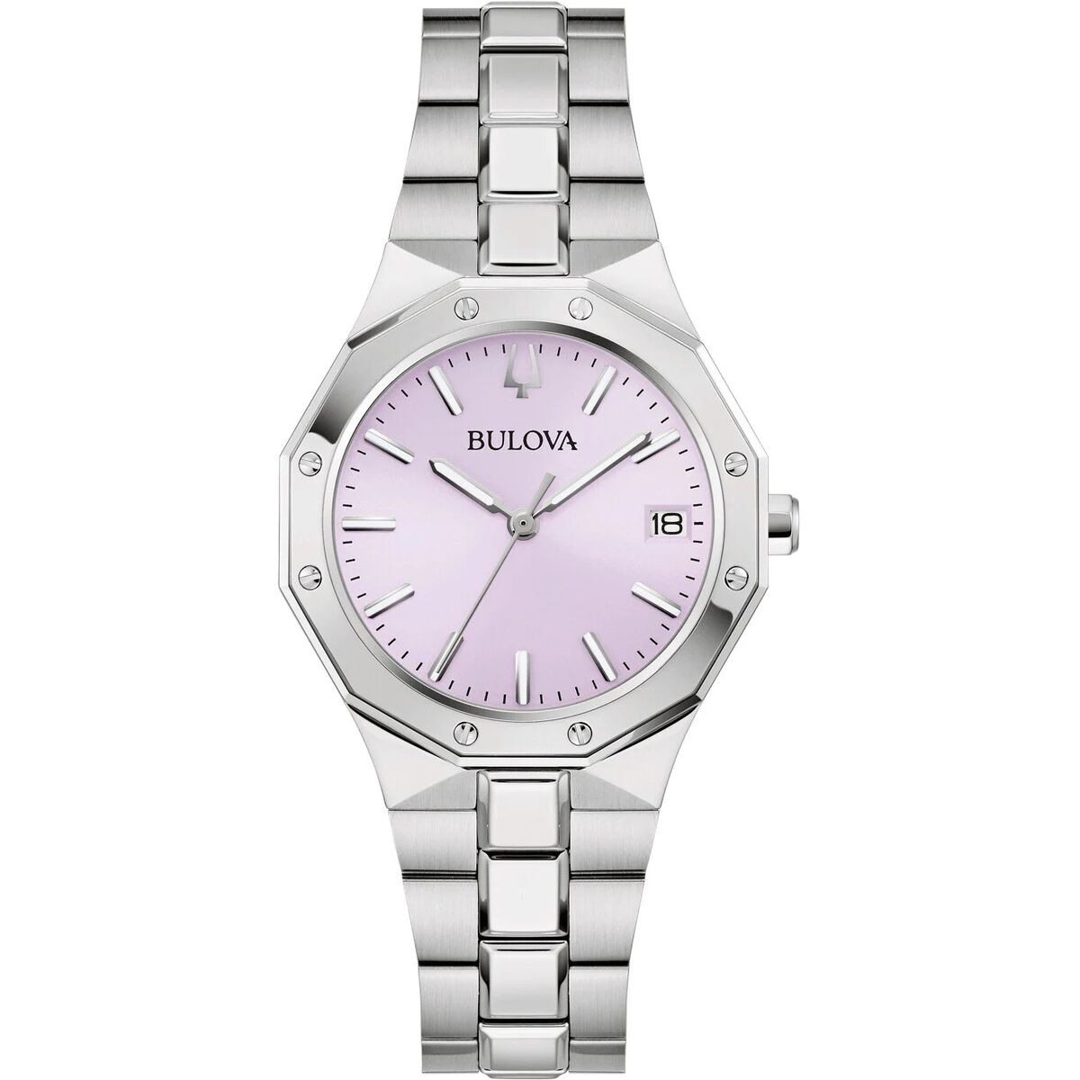 Horloge Dames Bulova 96M170 Zilverkleurig