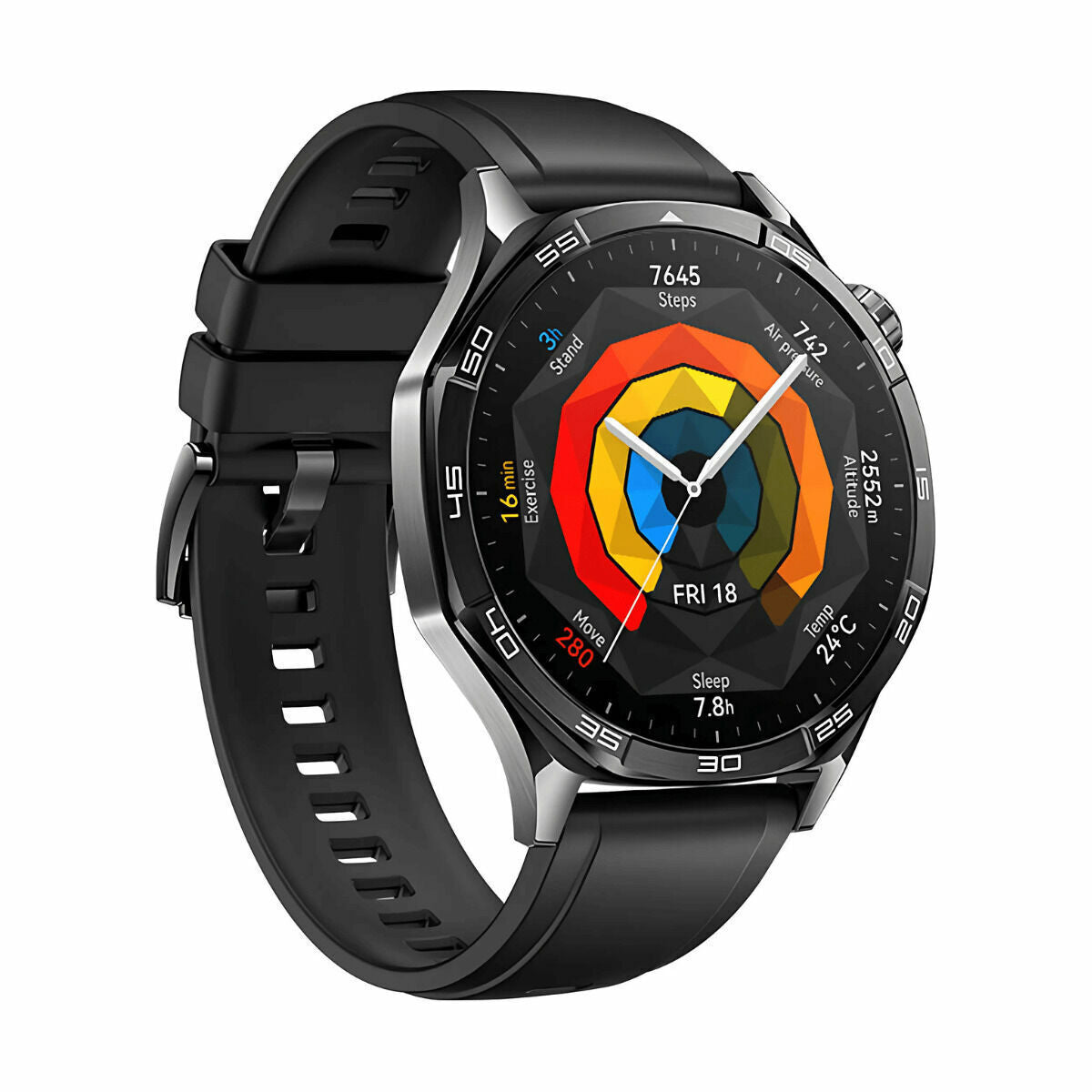 Huawei Watch GT 5 Heren Smartwatch Zwart Ø 46 mm - Elektronica - Huawei