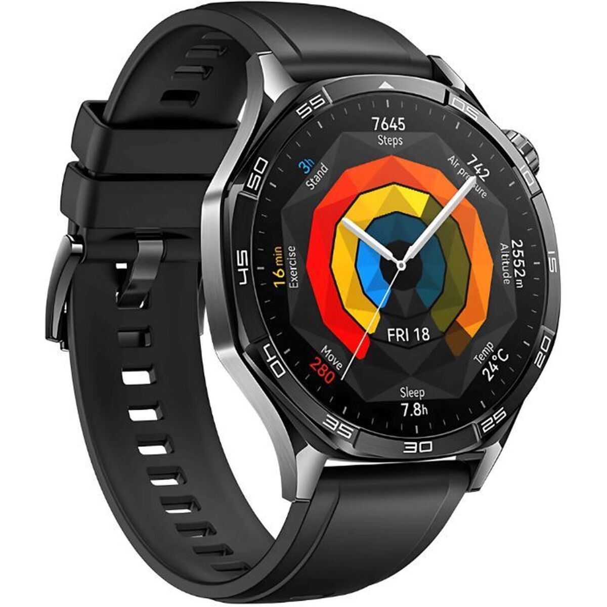 Huawei Watch GT 5 Heren Smartwatch Zwart Ø 46 mm - Elektronica - Huawei